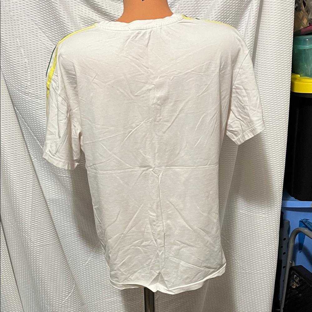 Gucci White Tee With Multicolor Logo - image 6